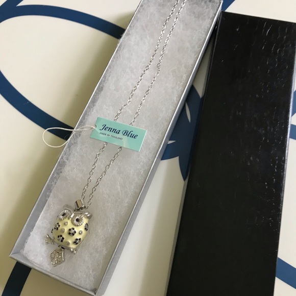 Jenna Blue Owl necklace - Picture 3 of 5